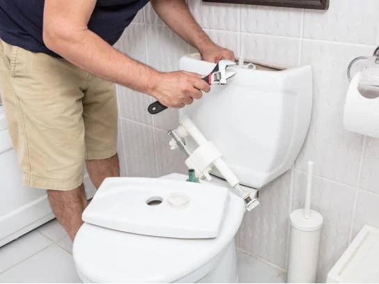 how to install a new toilet