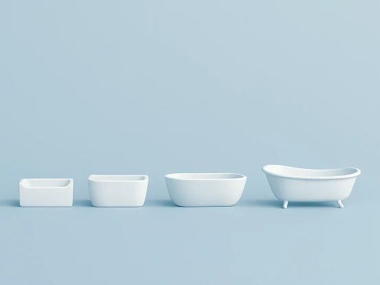 bathing tub standard size