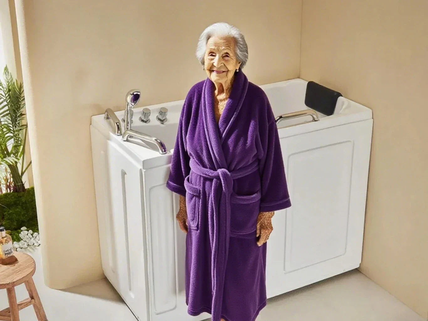 walk bathtubs seniors