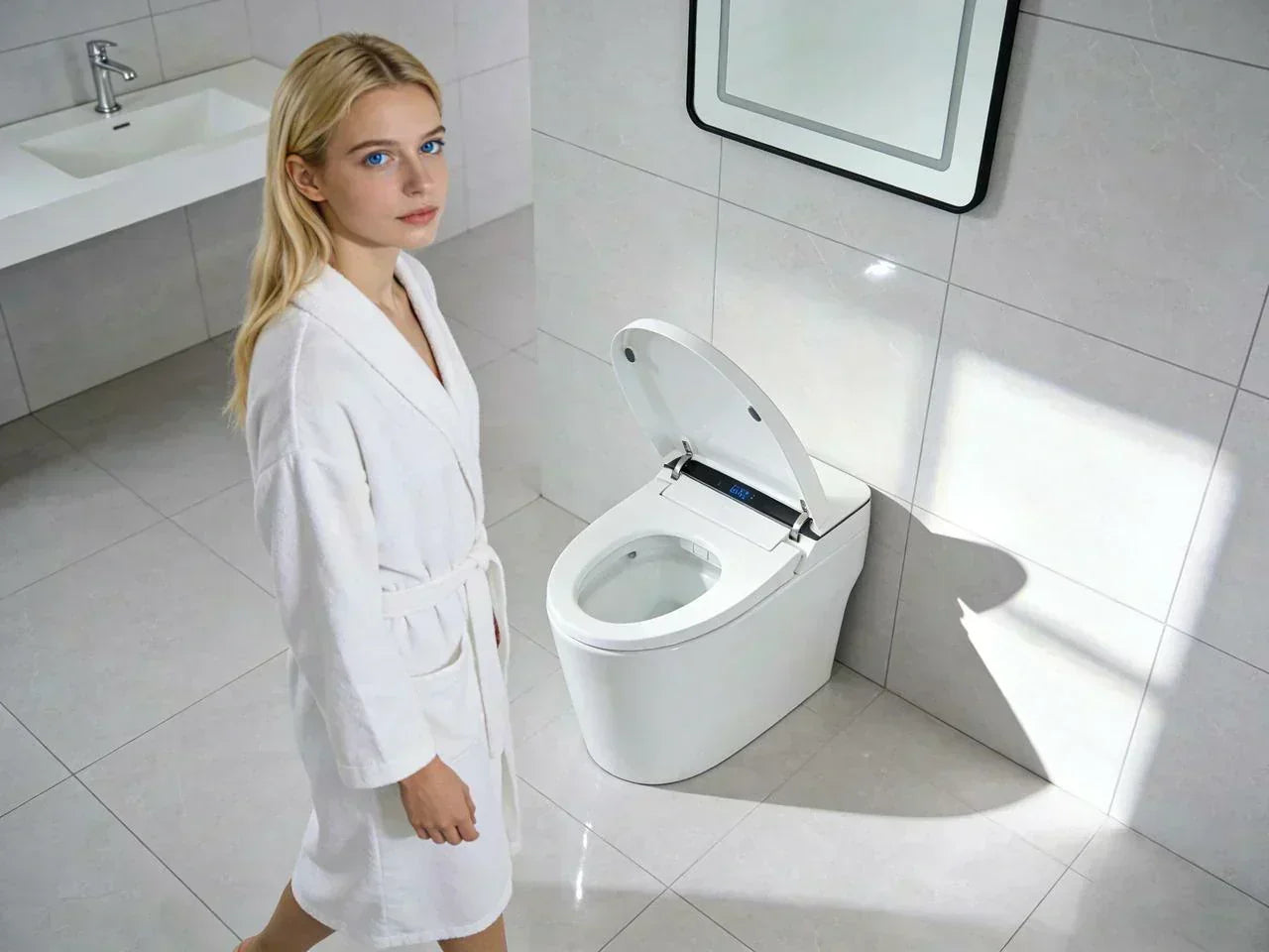 tankless smart toilet
