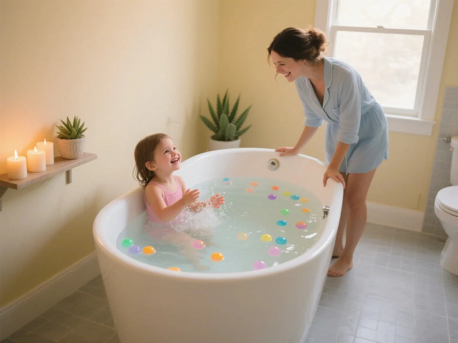 acrylic vs porcelain tub