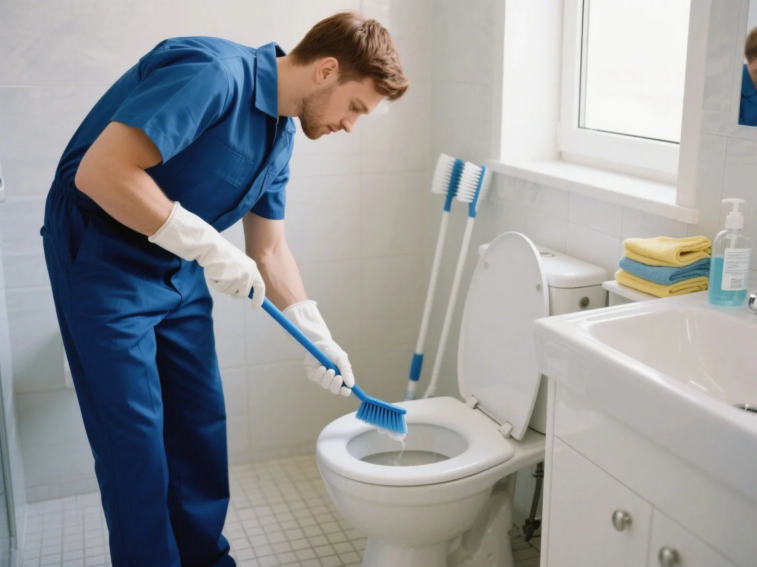 how to clean toilet bowl