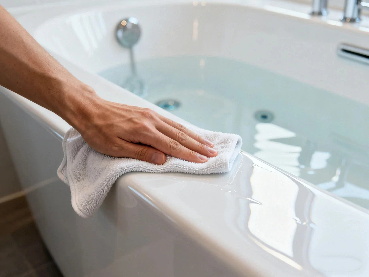 cleaning jet bathtub