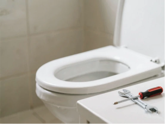 how to tighten toilet seat