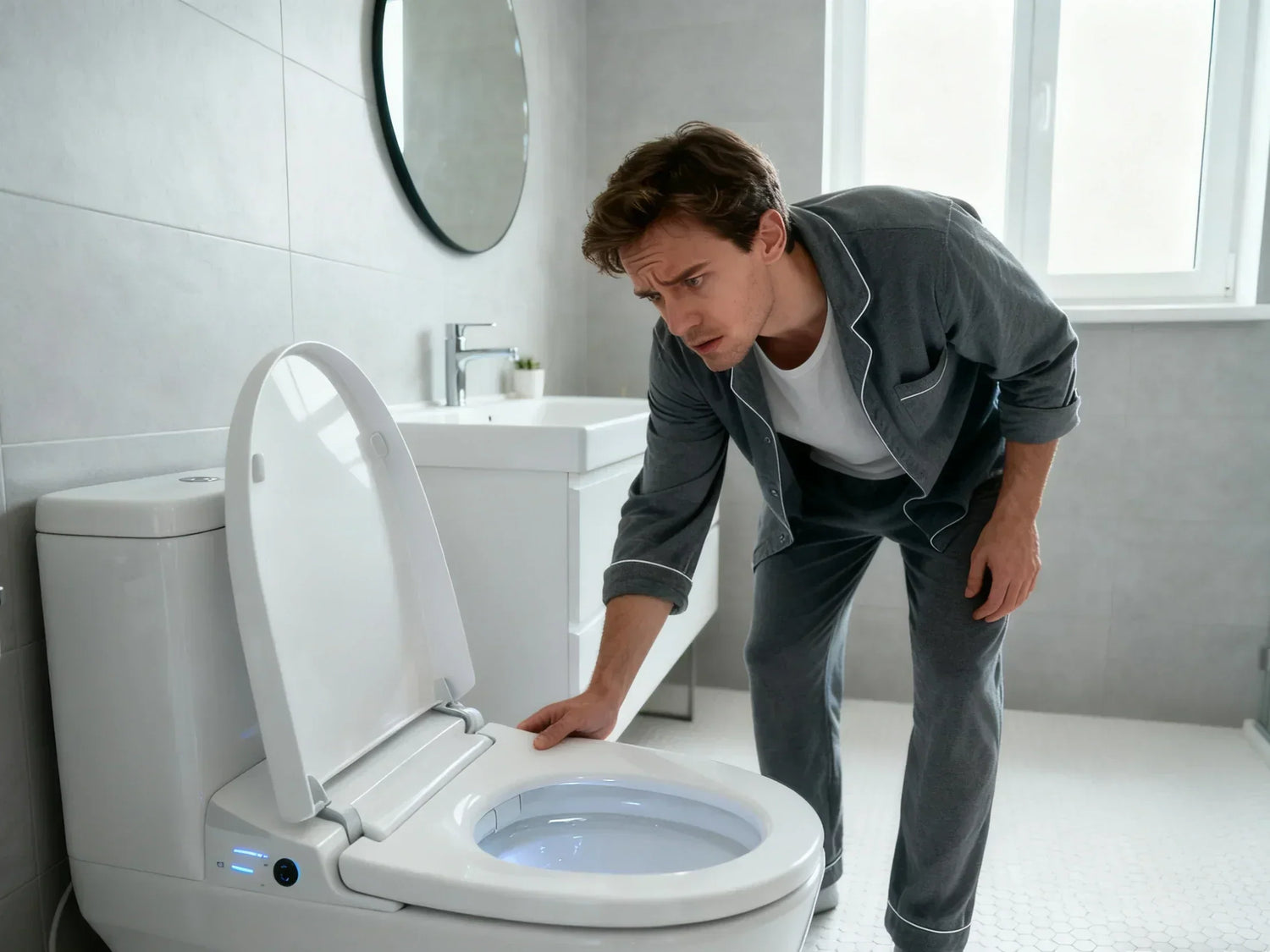 toilet ghost flushing