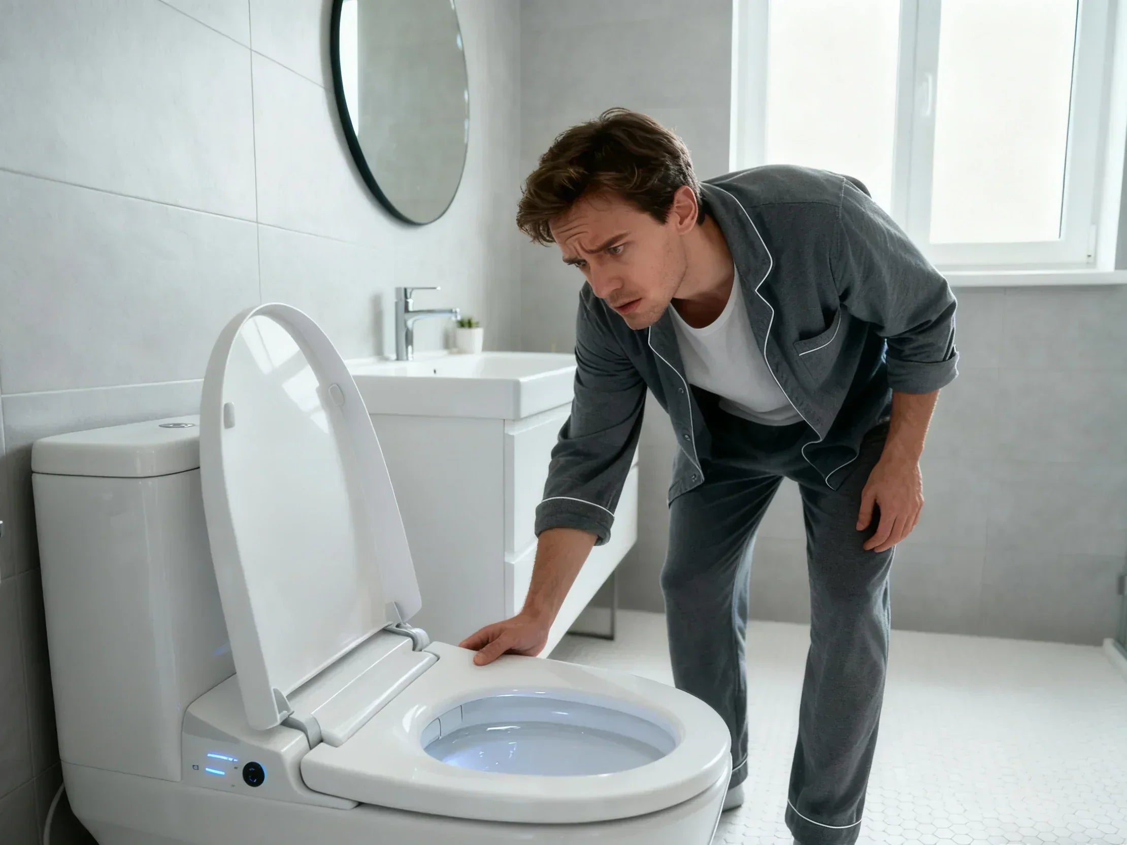 toilet ghost flushing