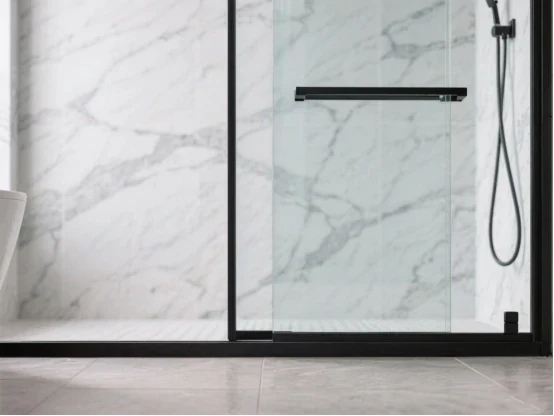 sliding shower door
