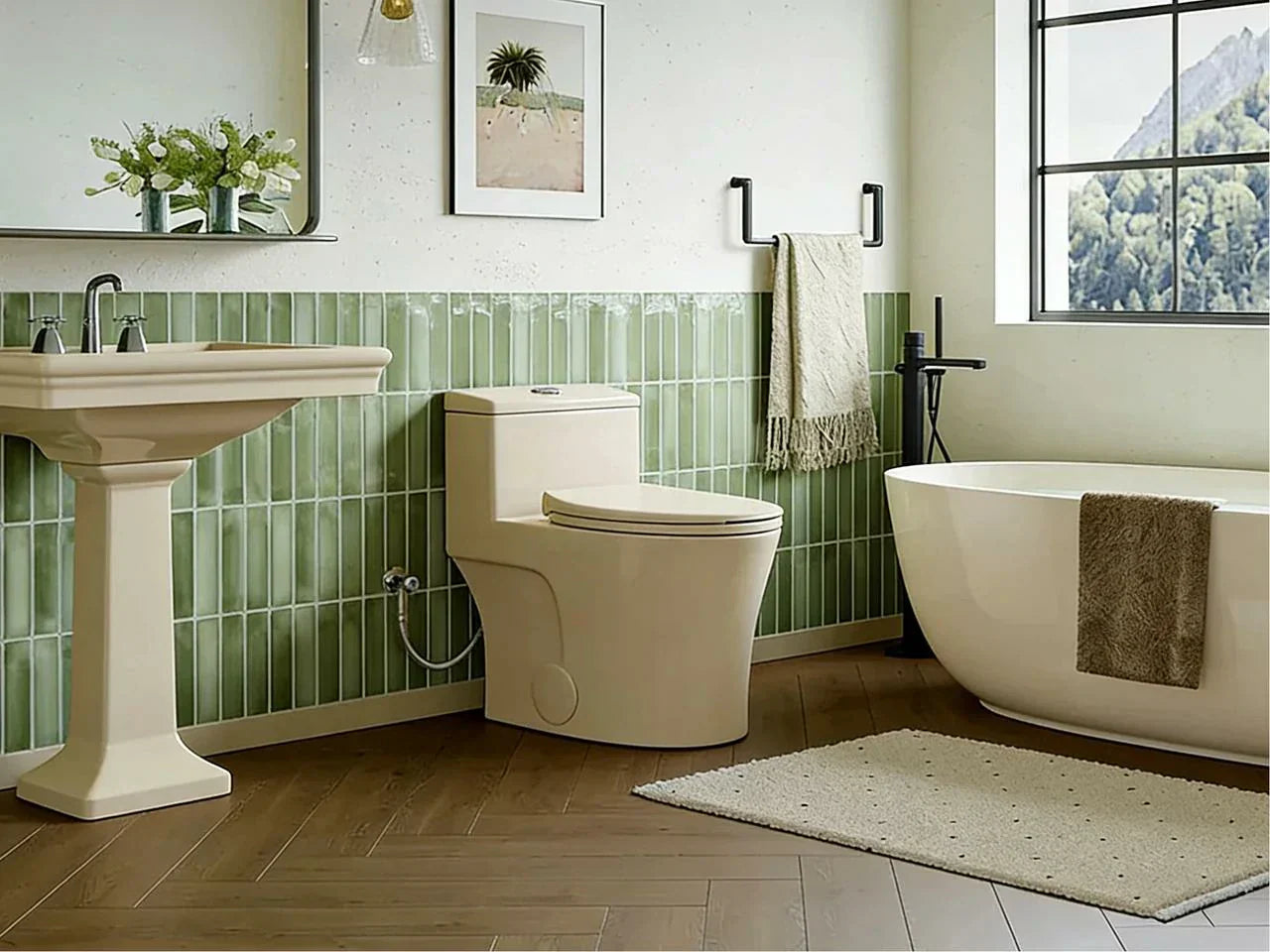 one piece vs two piece toilet