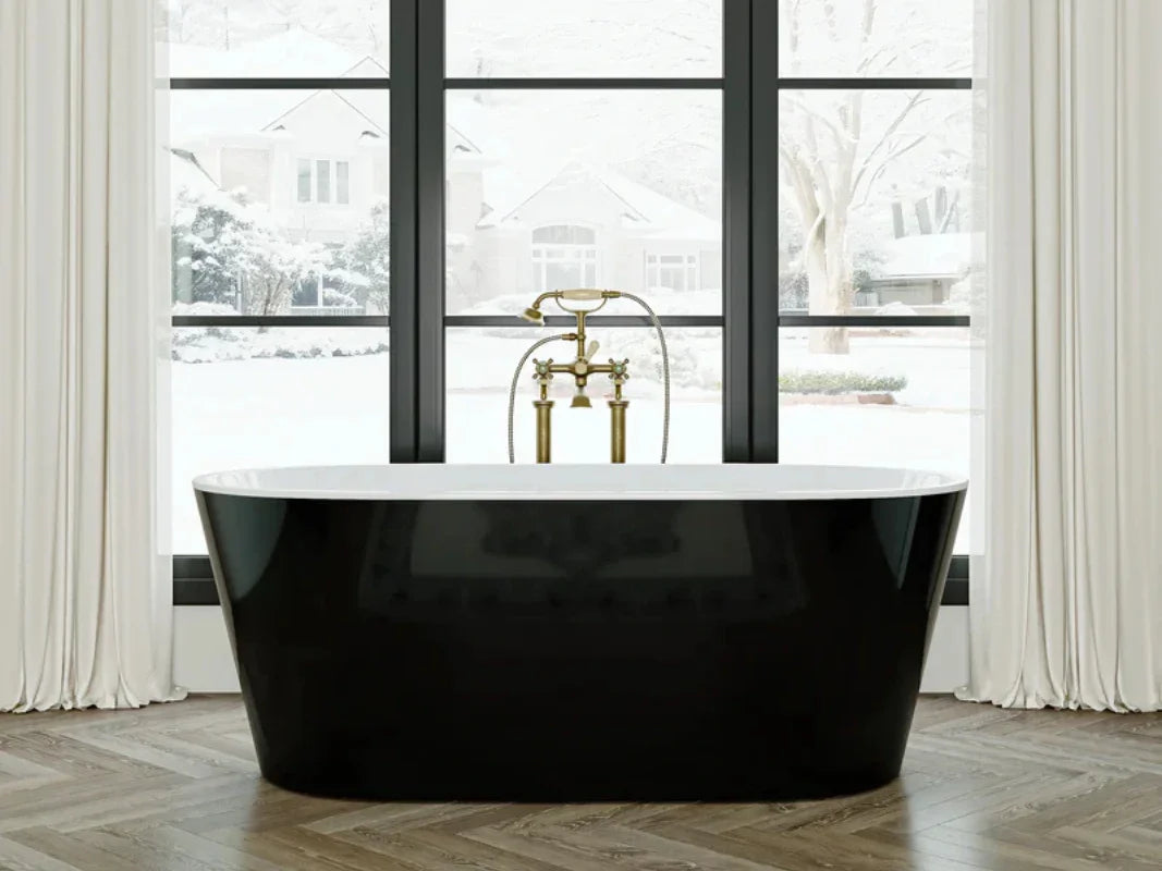 install a bath tub