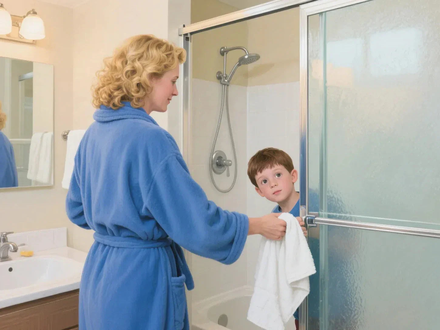shower doors and