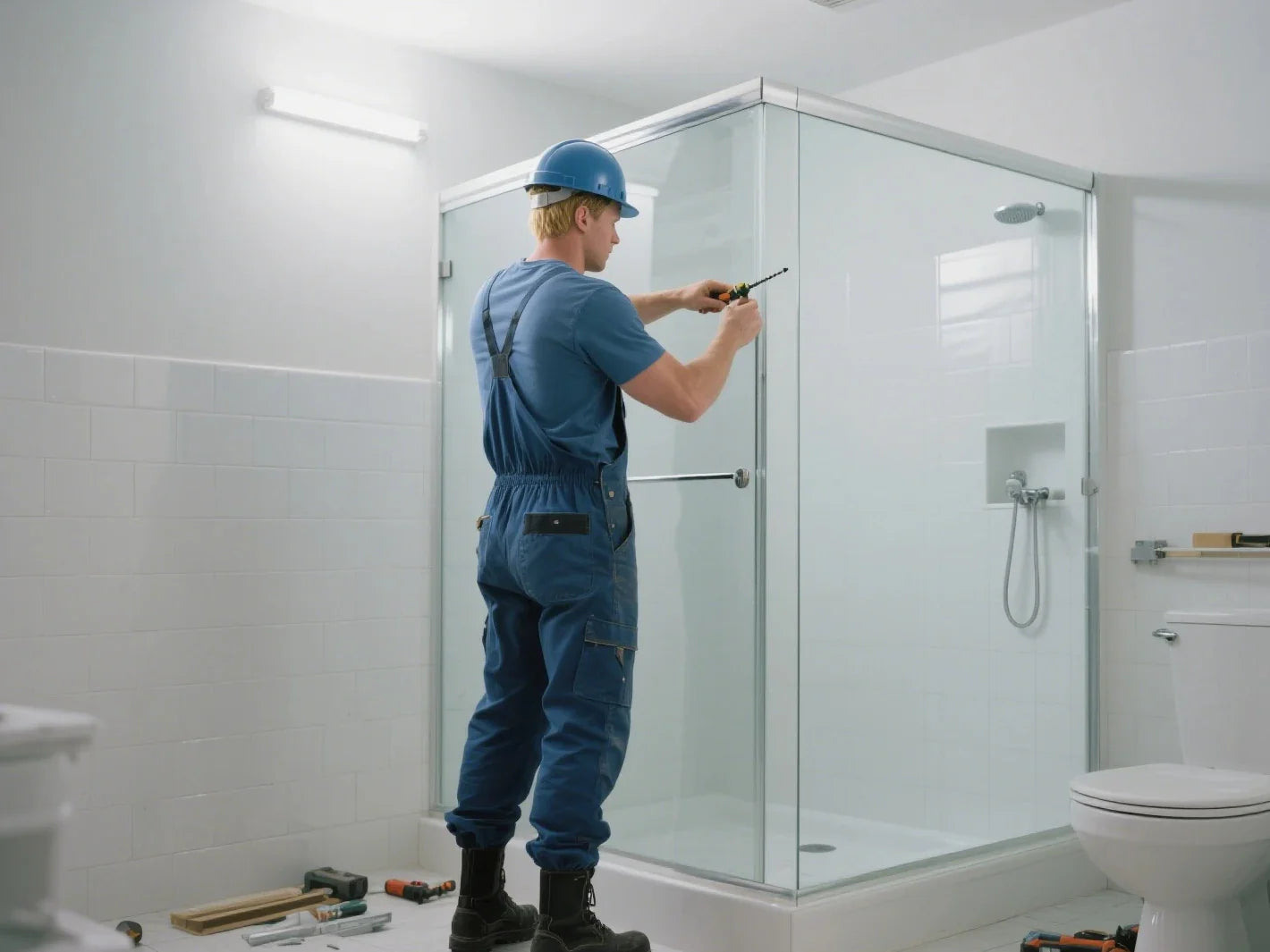 shower door installation