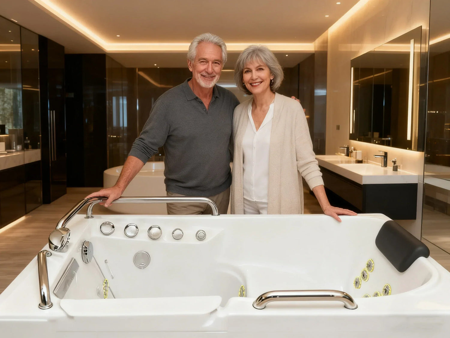 luxury walk in bathtub