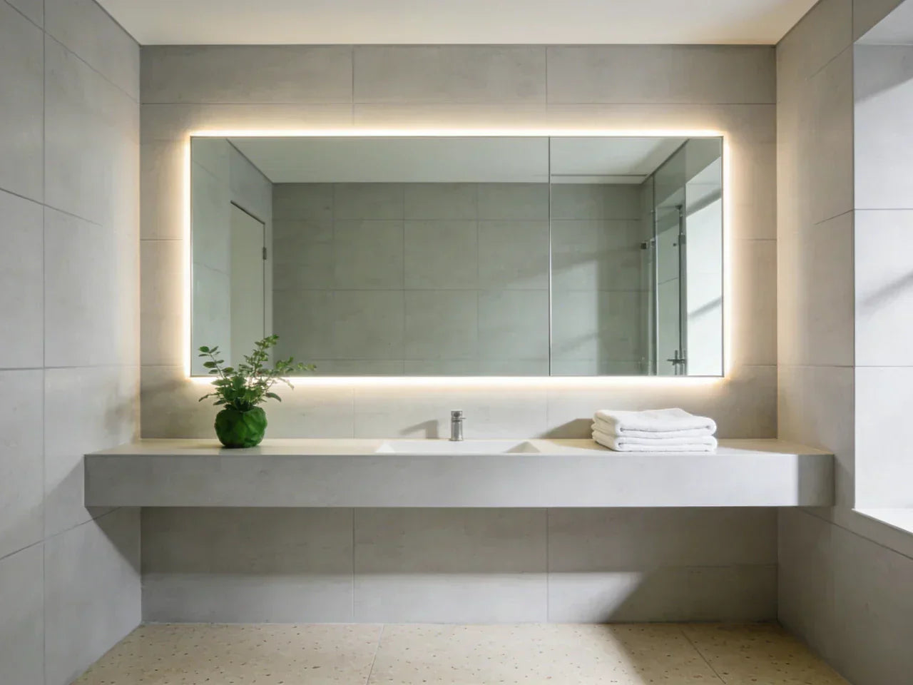 lighted Mirrors for Bathroom