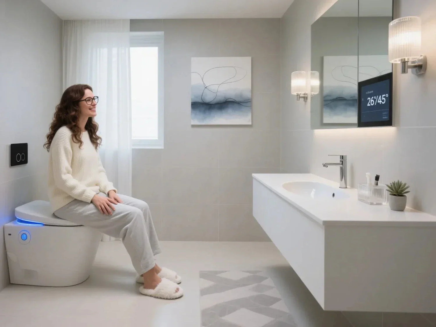 self cleaning toilet