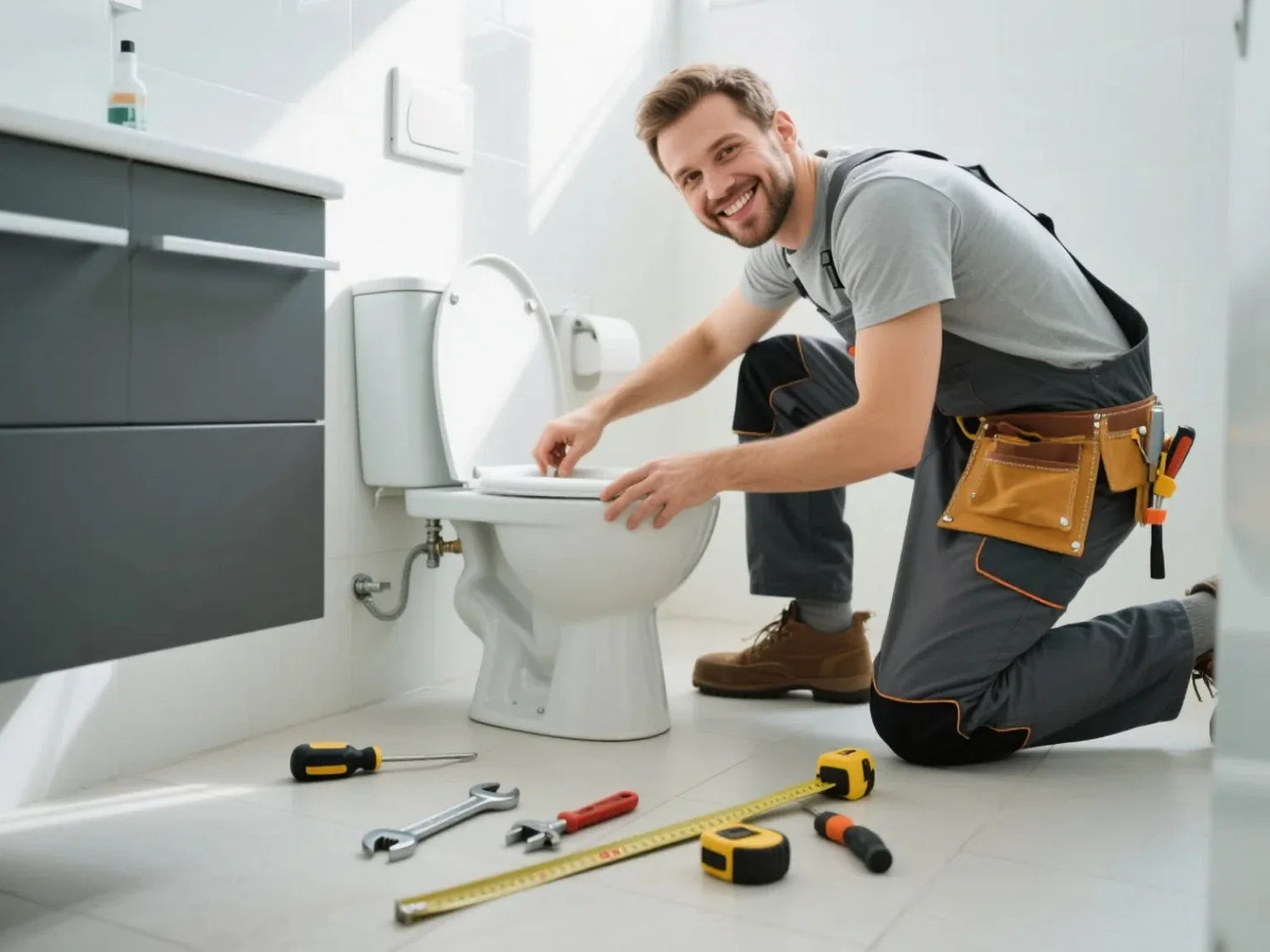how to replace a toilet