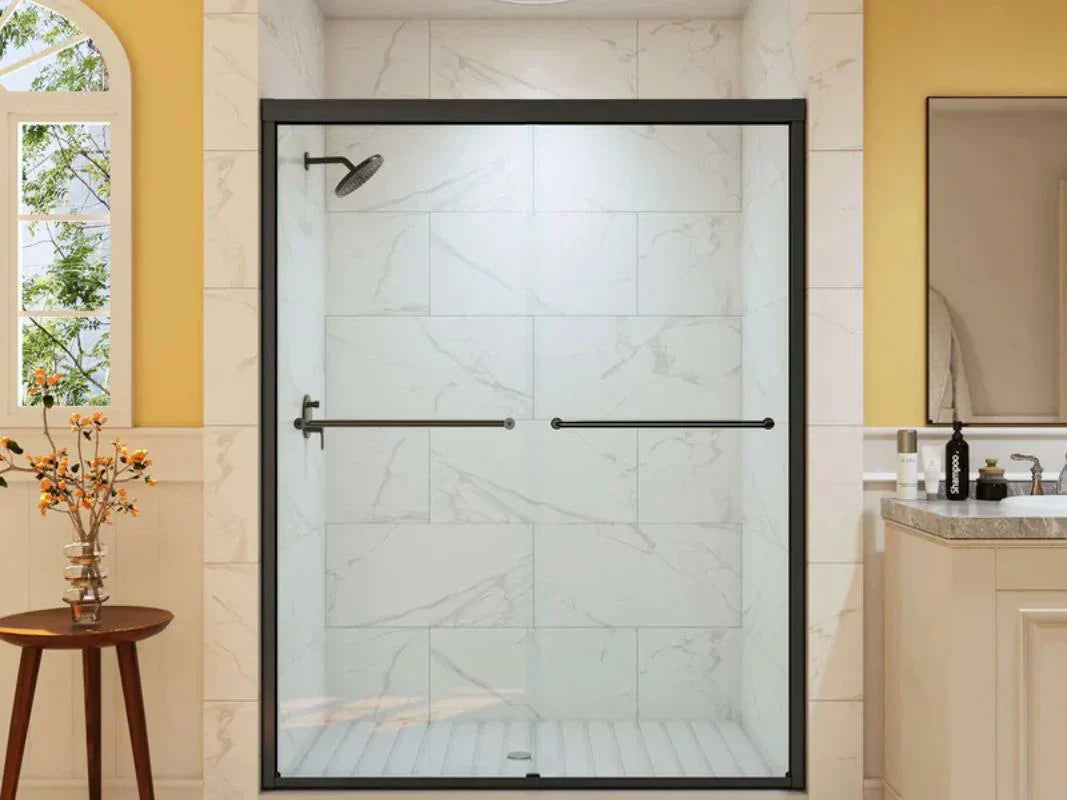 standard shower size