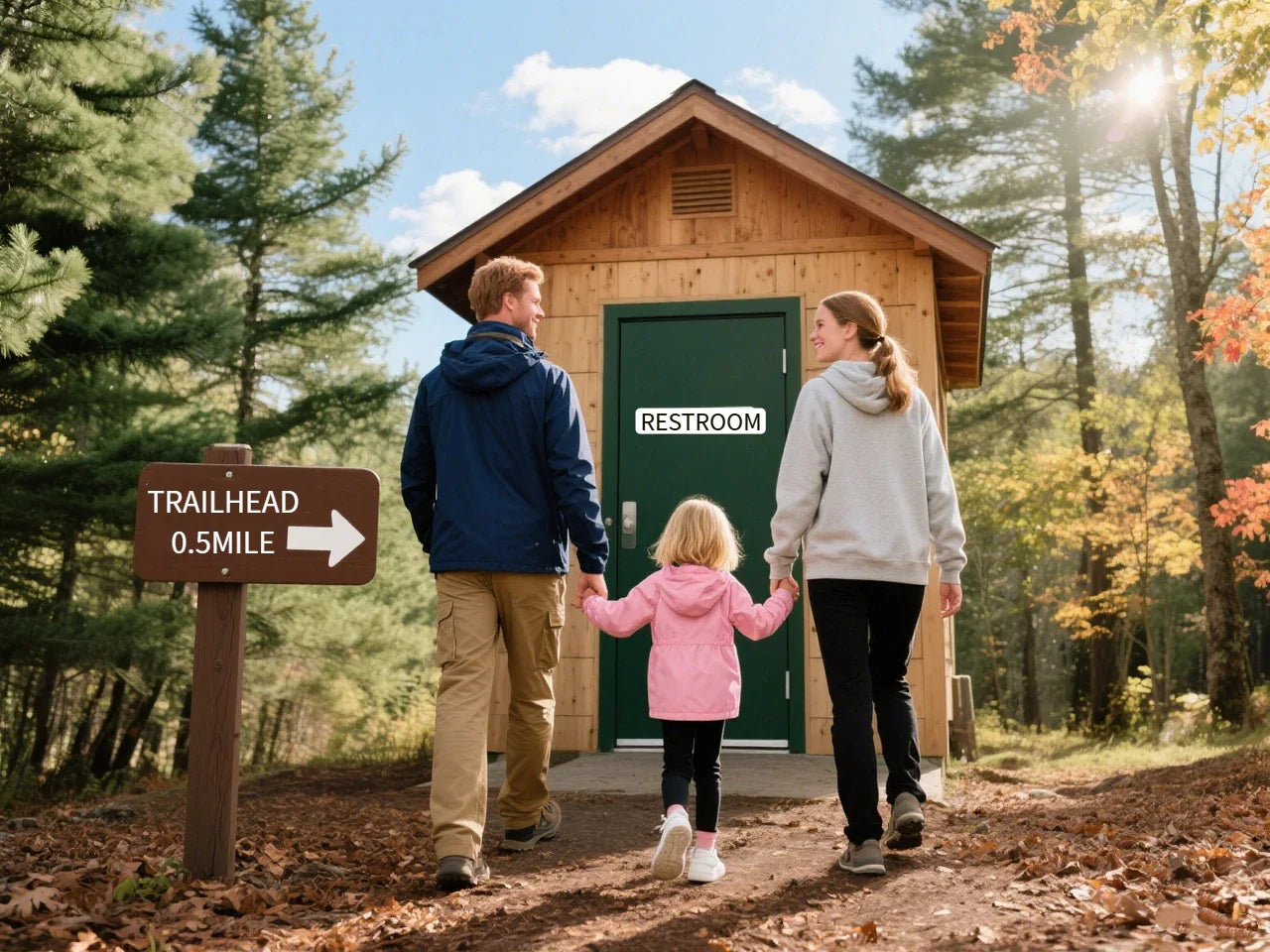 what is a vault toilet