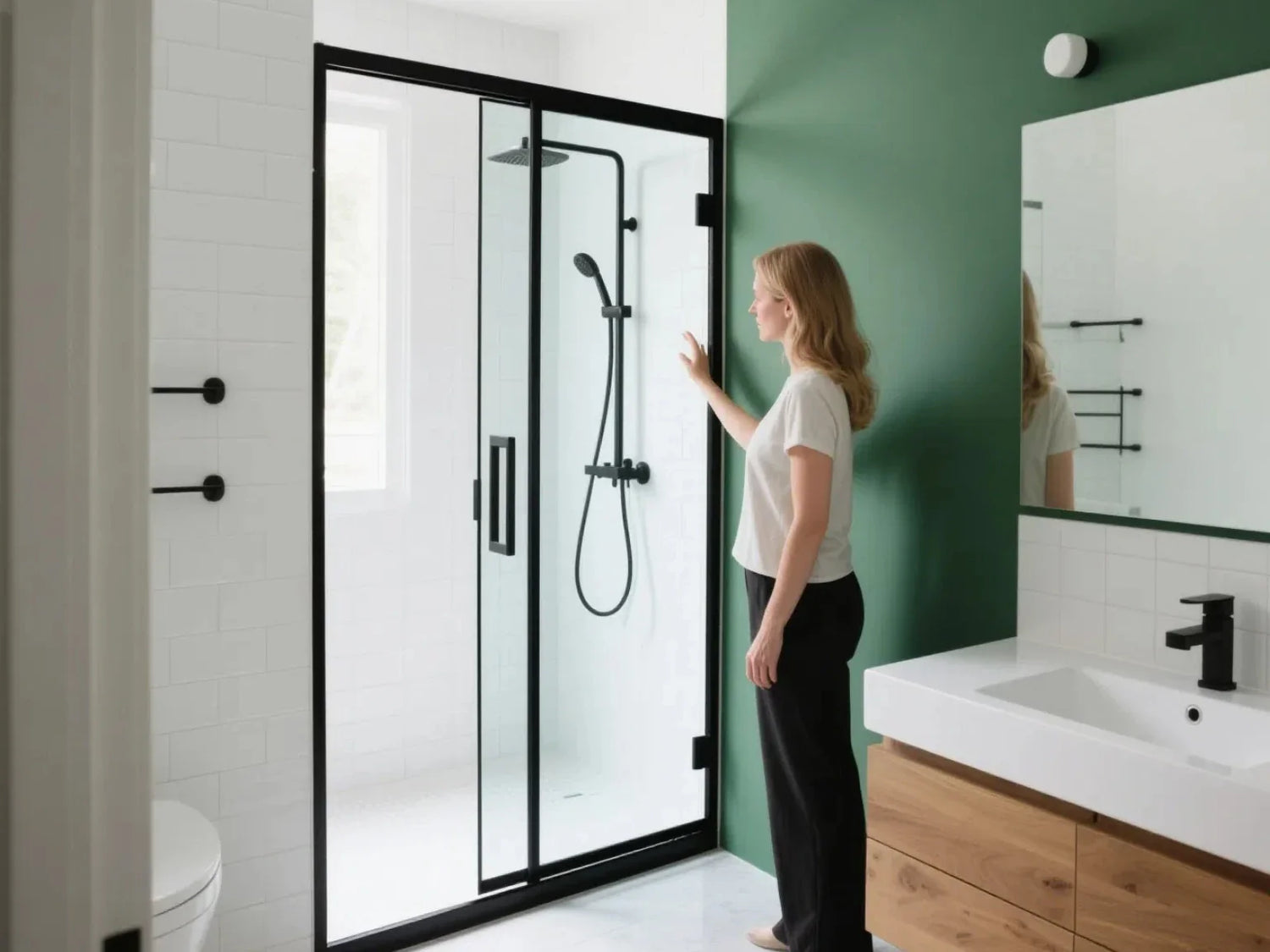 shower door installation