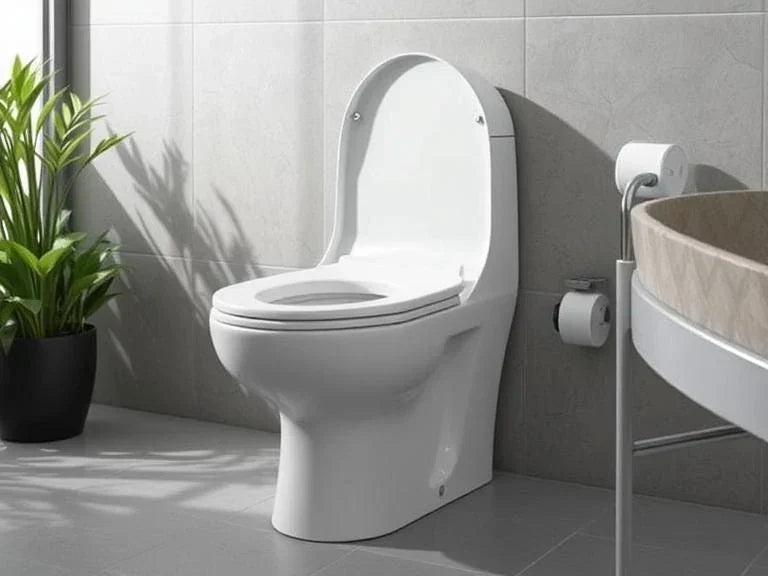 rear outlet toilet
