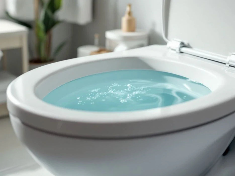 is toilet water clean