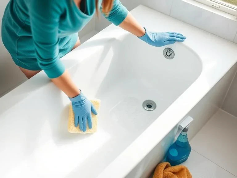 how to clean acrylic tu