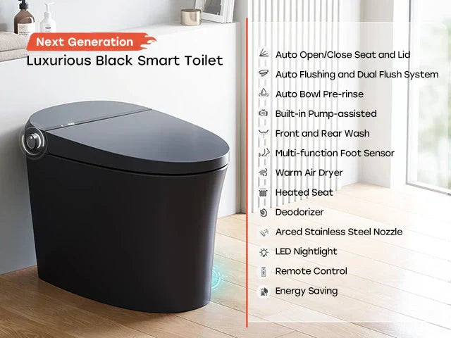 Best Smart Toilet 2025: Why the HOROW T36 Black Smart Toilet Stands Out