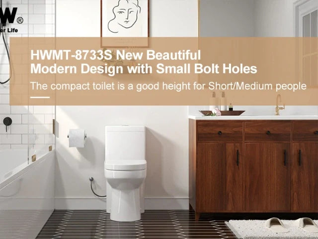 Why the HOROW Compact Toilet Is Perfect for Small American Bathrooms