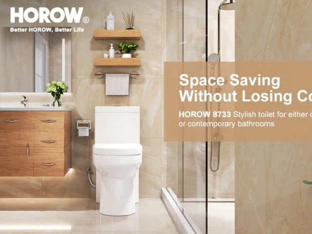 Save Water Smartly: Why HOROW Dual Flush Toilets Are the Future of Eco Bathrooms