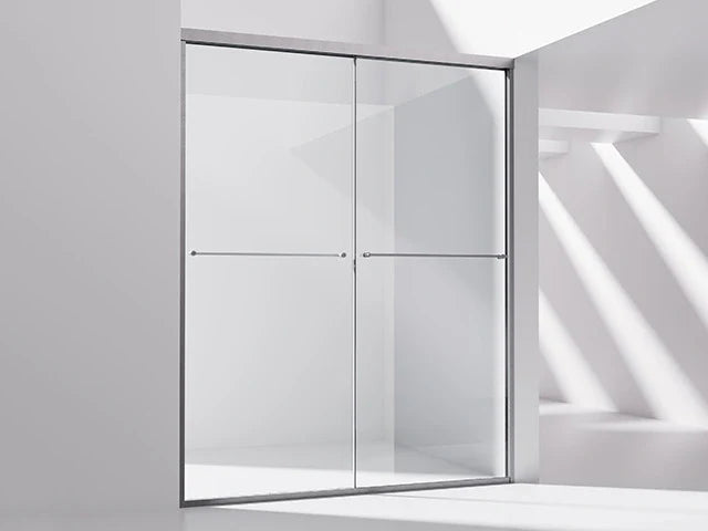 Upgrade Your Bathroom: 25% Off HOROW K2-BN Brushed Nickel Ultra Narrow Shower Door