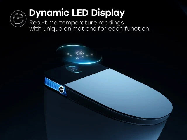 HOROW T38P ADA Compliant Toilet: Perfect Fit for 12-Inch Rough-In Spaces