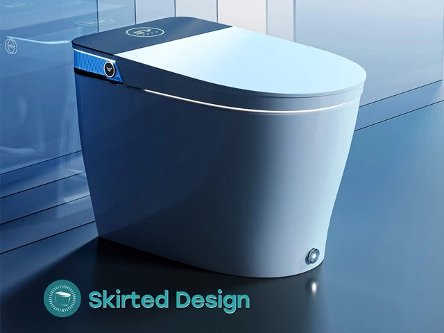 Model T38: 12-Inch Rough-In Bidet Combo Toilet with Integrated Mood Lighting