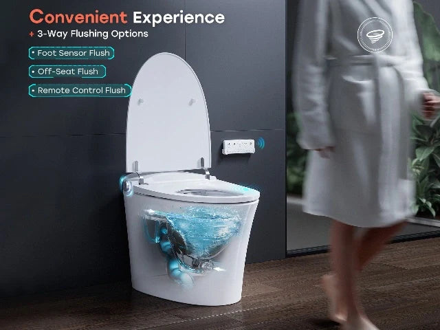 HOROW Smart Toilet with Built-In Bidet: The Ultimate Bathroom Upgrade