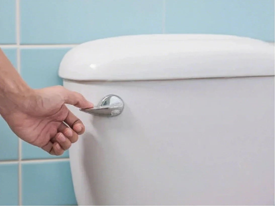 changing handle on toilet