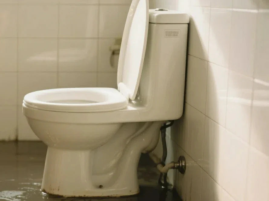 toilet leaking at base