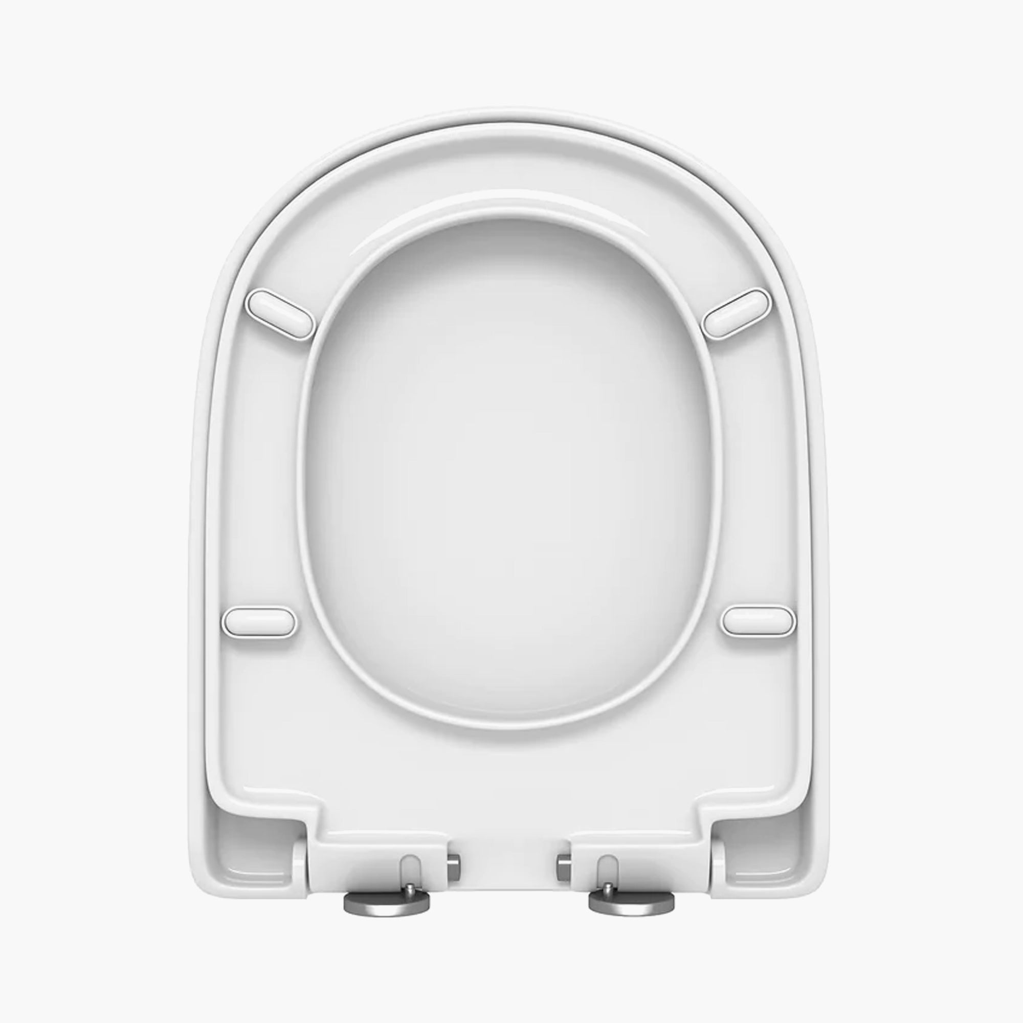 HOROW Soft Close Toilet Seat Round PP Toilet Seat Model HWPP-8733