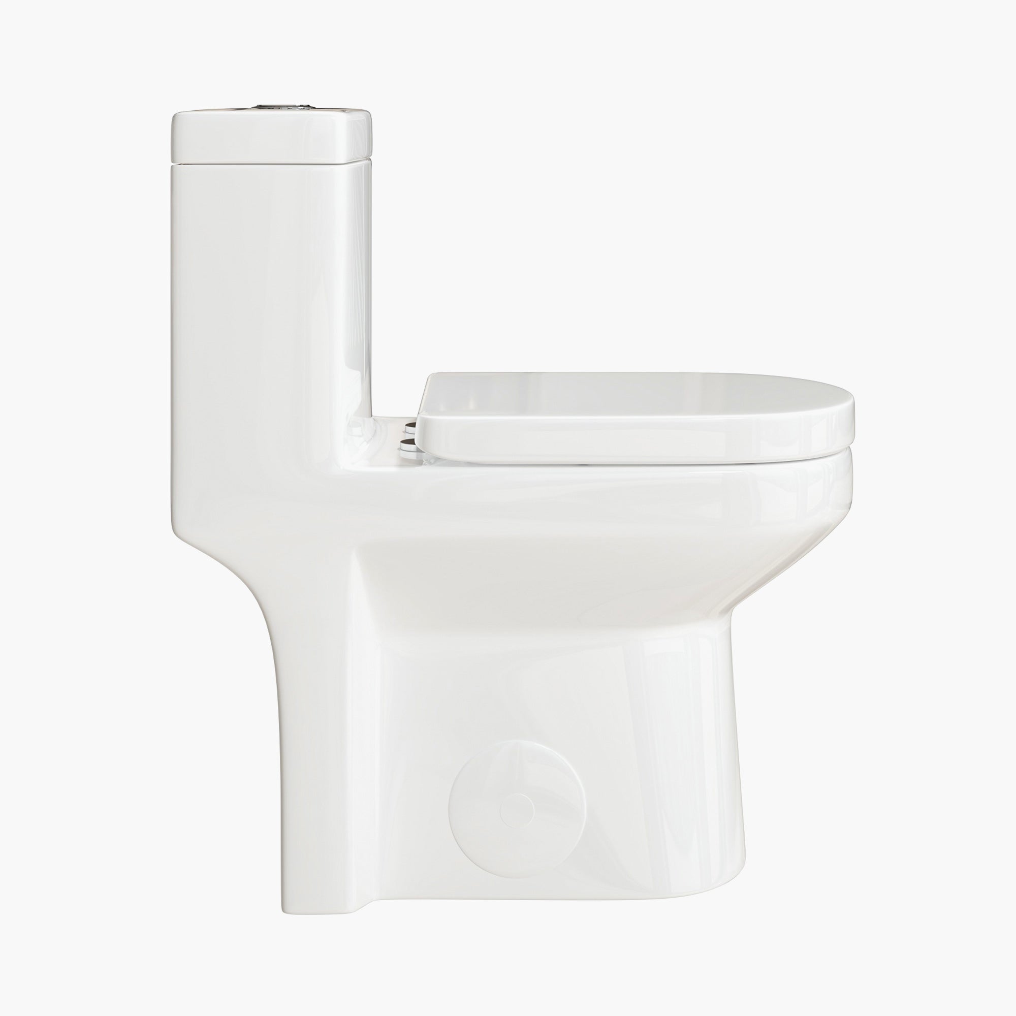 HOROW HWMT 8733 12 Inch Small Toilet One Piece Dual Flush Toilet Model 8733N