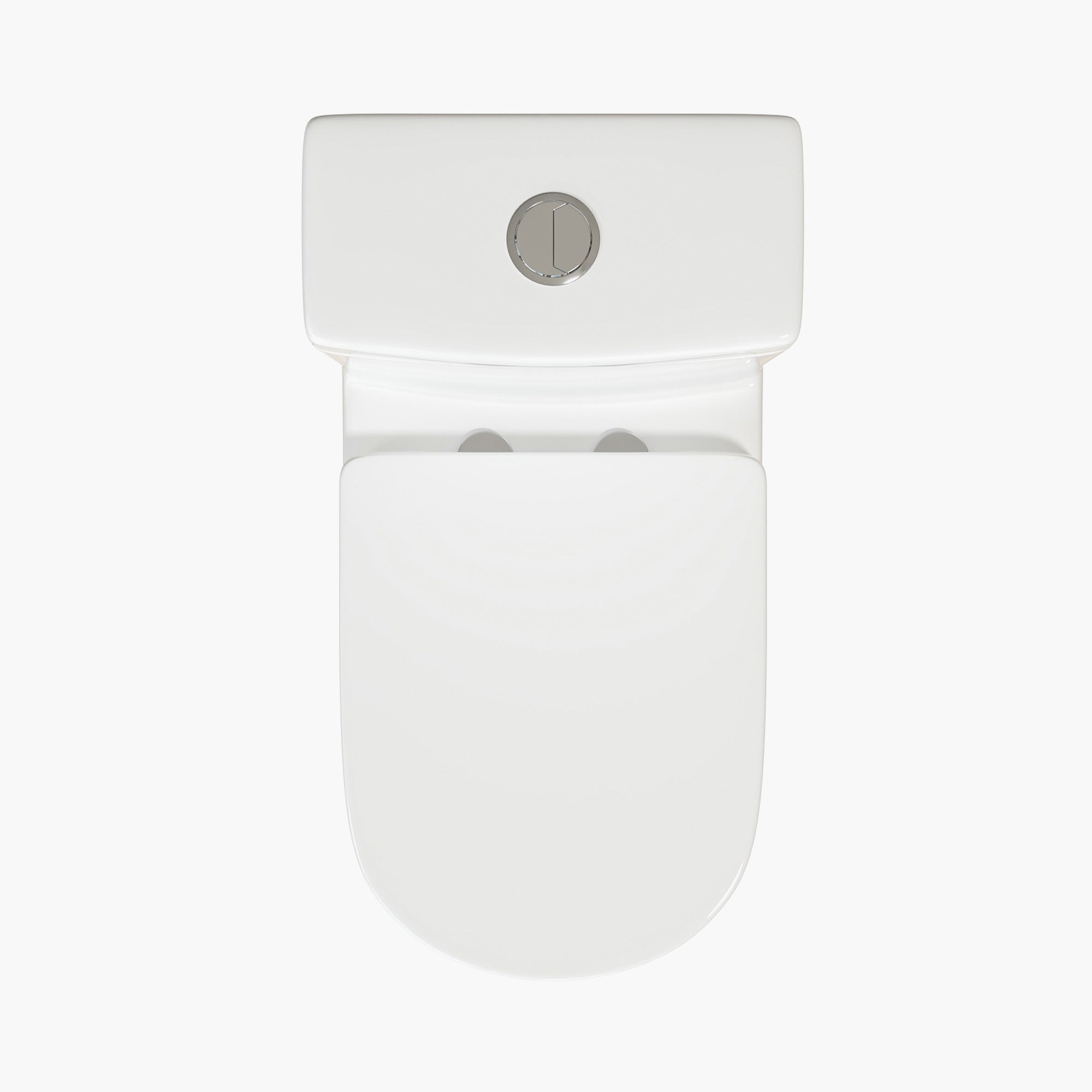 HOROW HWMT 8733 12 Inch Small Toilet One Piece Dual Flush Toilet Model 8733N