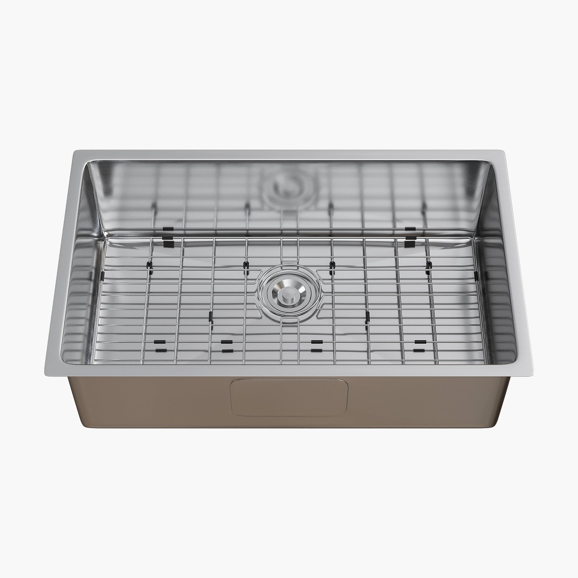 HOROW Stainless Steel Undermount Sink 32 Inch Kitchen Farm Sink Model HR-MS3219D