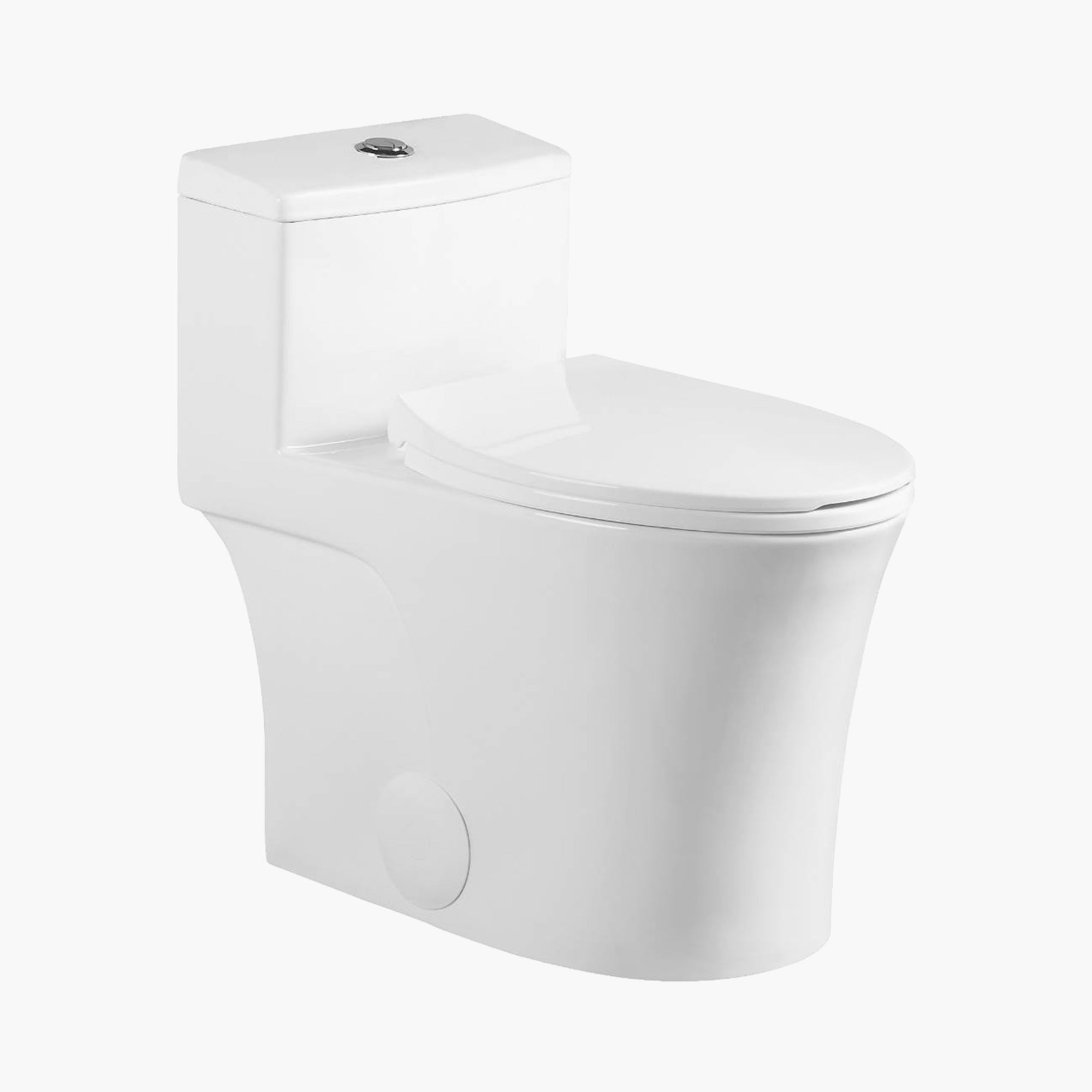 Horow T0338w Elongated One Piece Toilet Ada Toilet Height 173 Inch