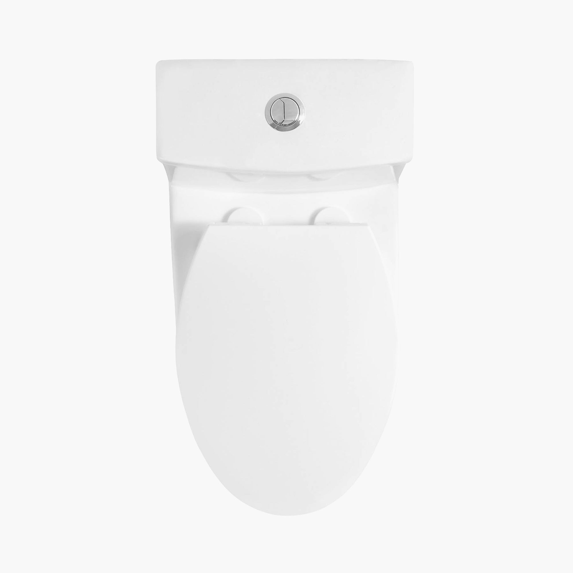 HOROW T0338W Elongated One Piece Toilet ADA Toilet Height 17.3 Inch