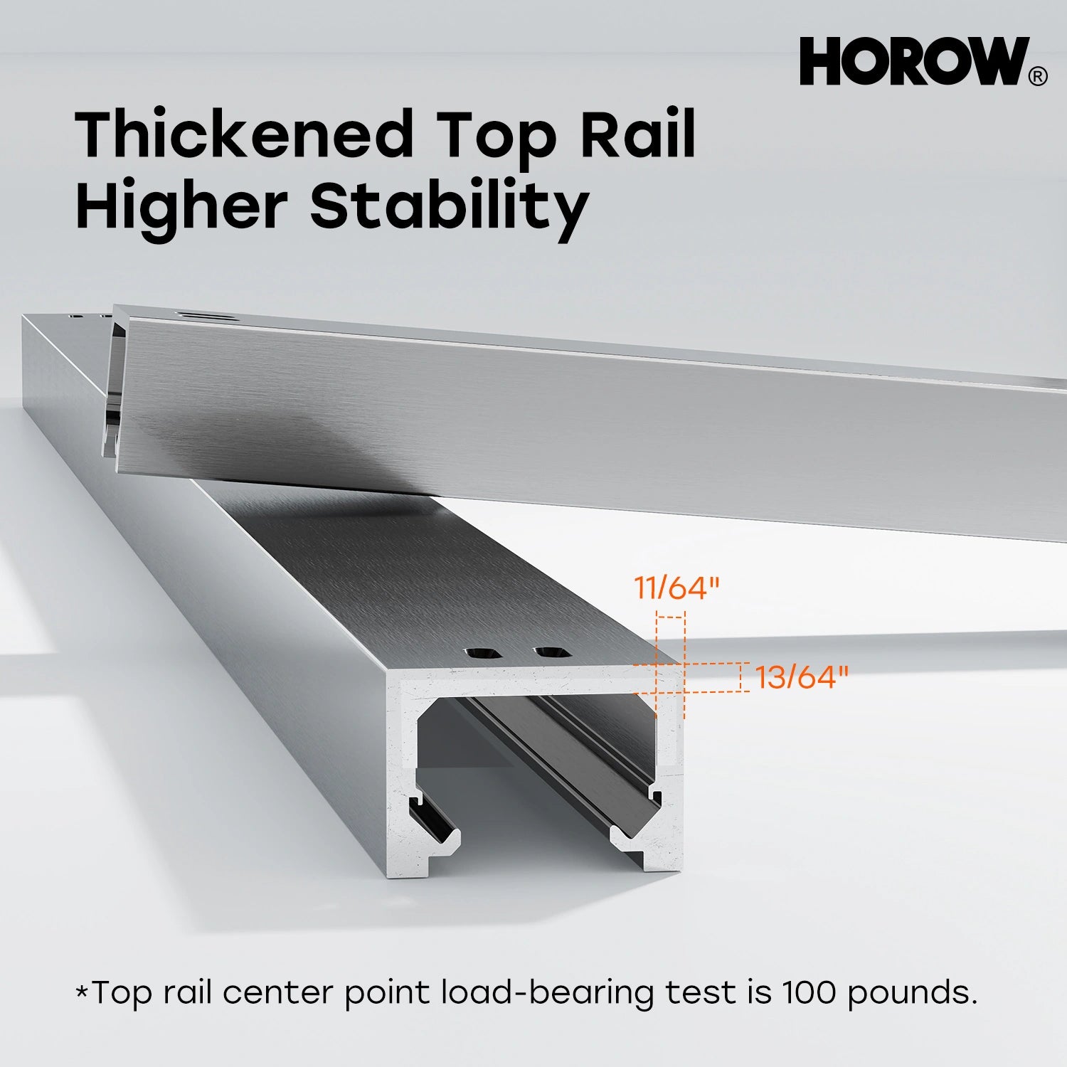 HOROW Brushed Nickel Shower Door with Ultra Narrow Model K2-BN