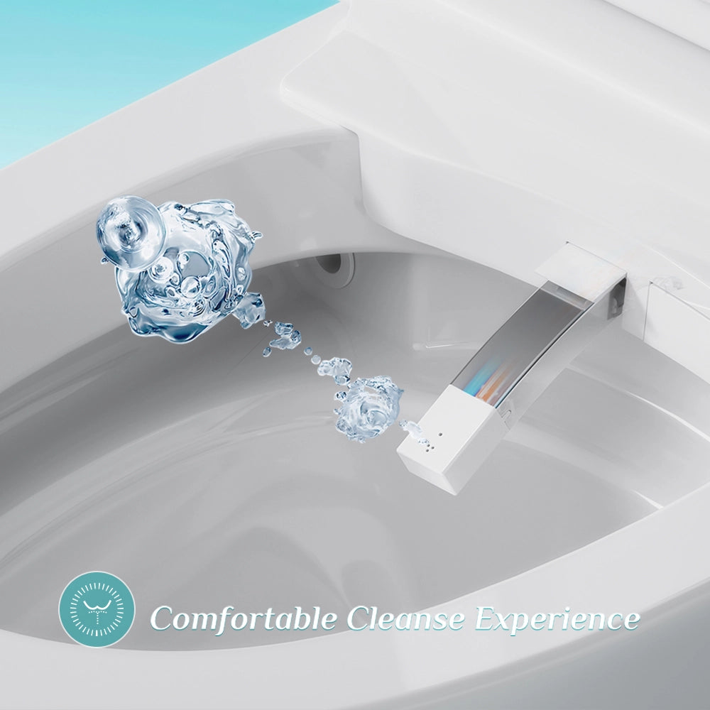 HOROW Best Bidet Toilet Combo Heated Toilet Seat Elongated Model T05