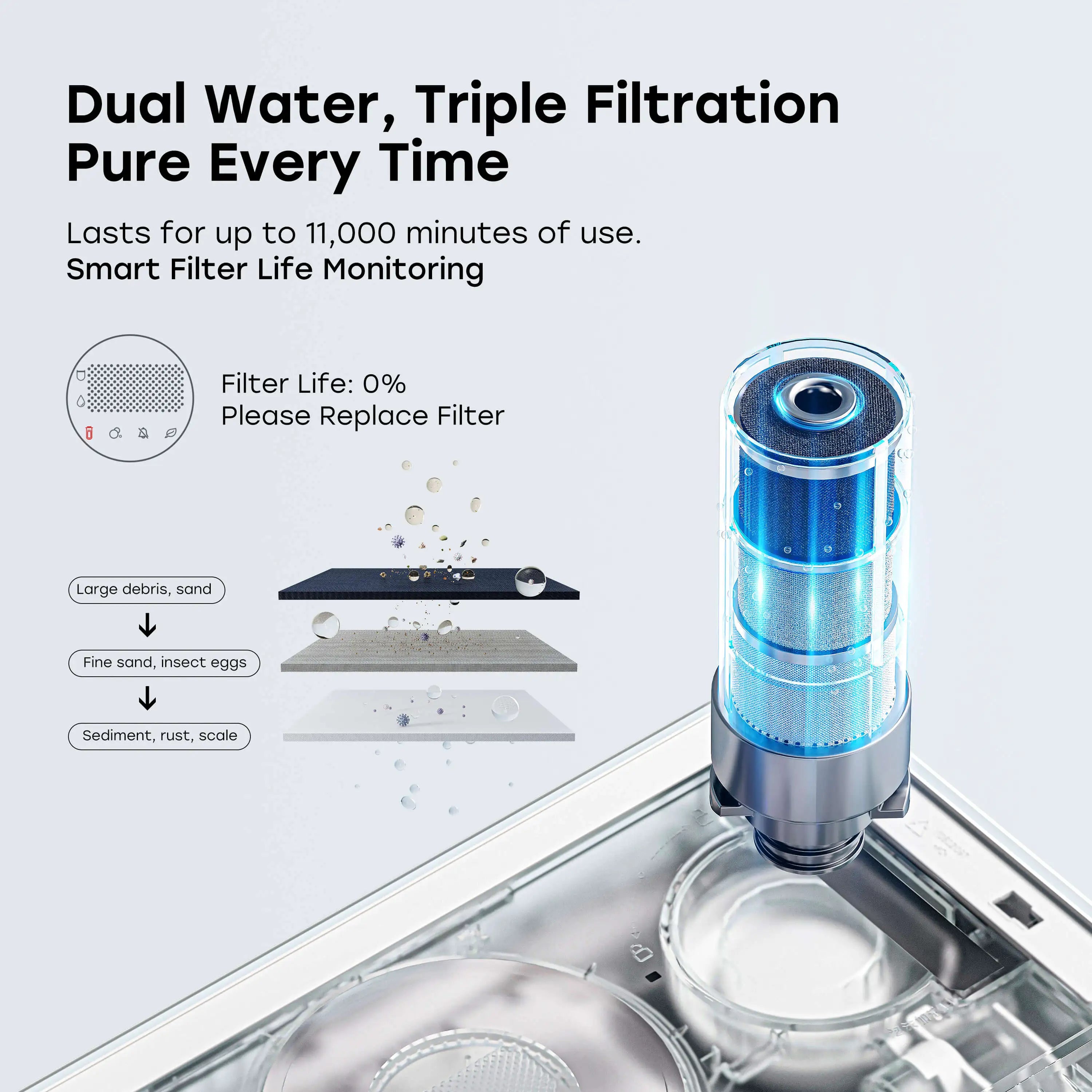 HOROW X70 Smart Toilet with Built-In Tank and Pump – Powerful Flush, Modern Comfort