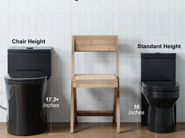 what is chair height toilet