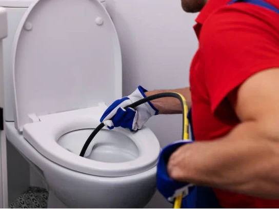 how to use a toilet snake