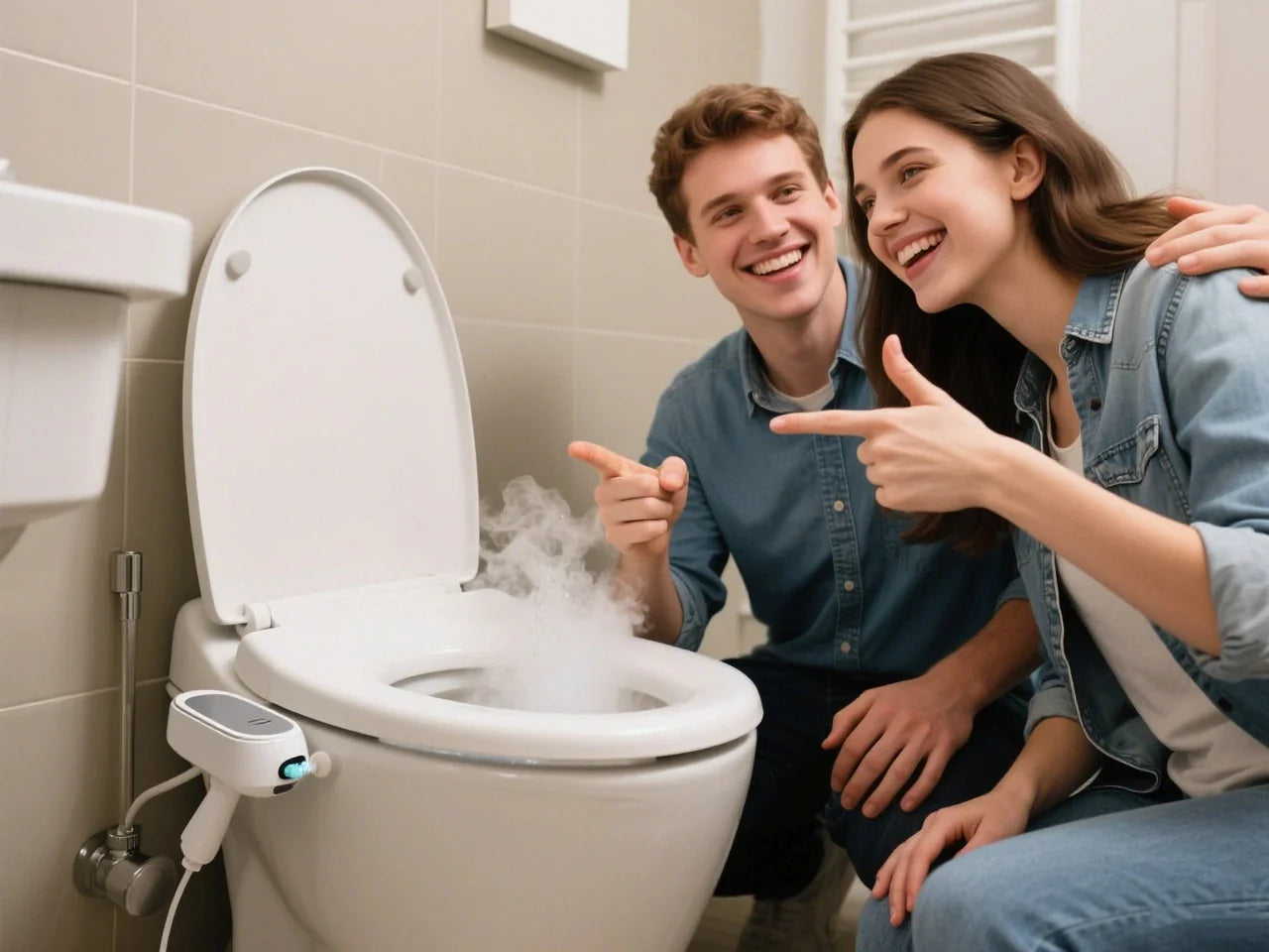 warm water bidet