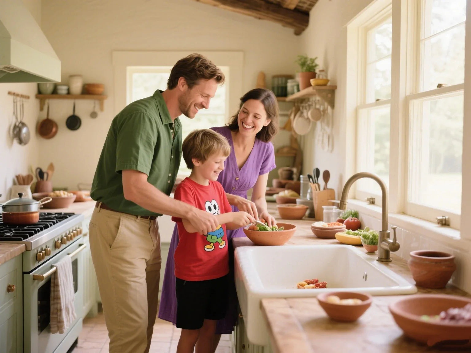 fireclay farmhouse sink