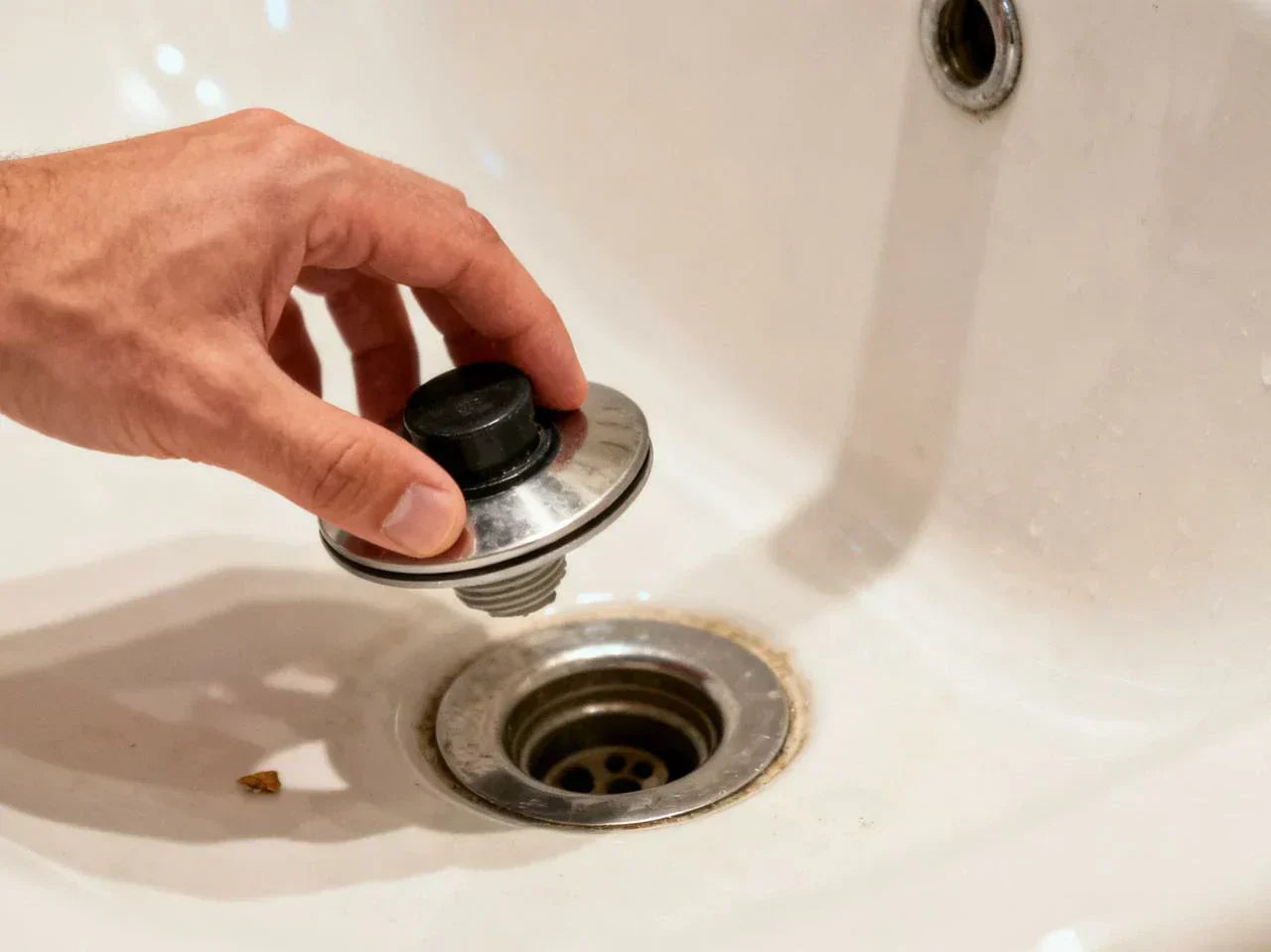 remove tub drain stopper