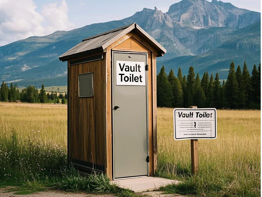 what is a vault toilet