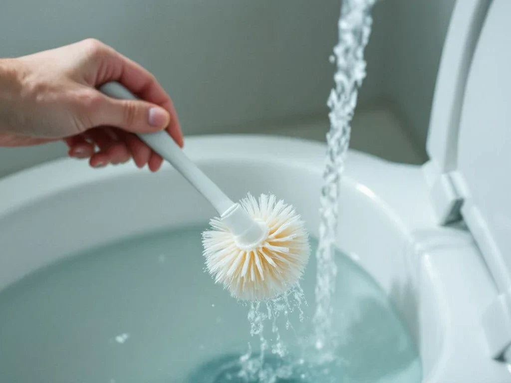 how to clean toilet brush